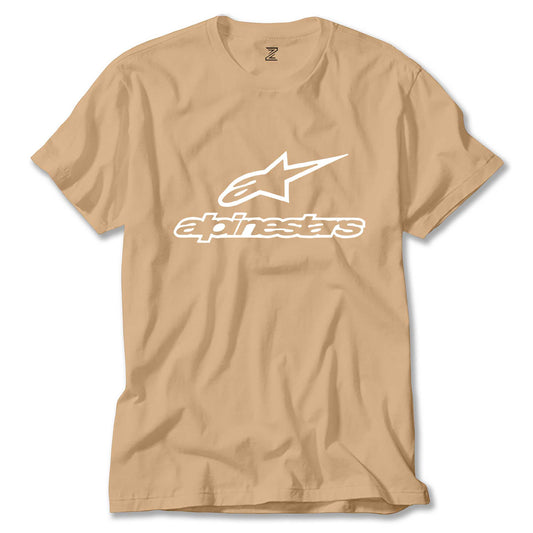 Alpinestars Logo Text Renkli Tişört