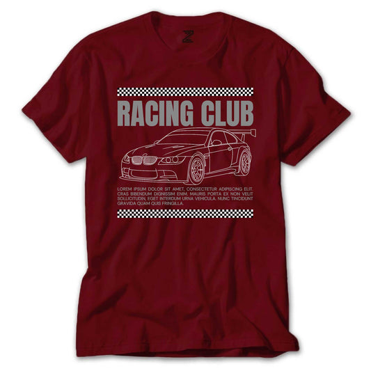 Bmw Racing Club Renkli Tişört