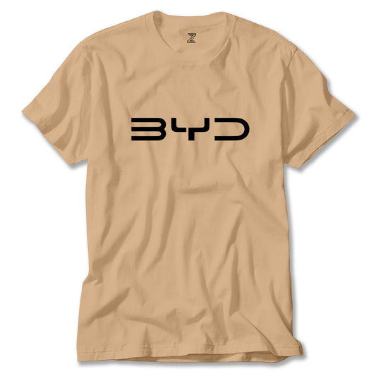 BYD Logo Black Renkli Tişört