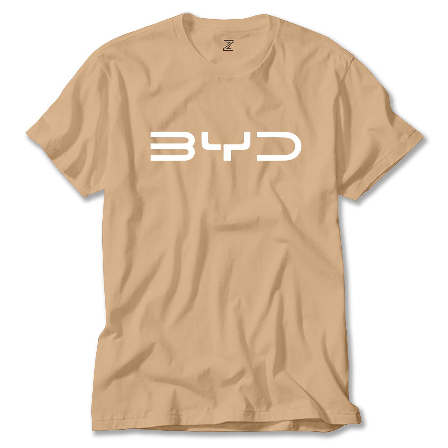 BYD Logo White Renkli Tişört