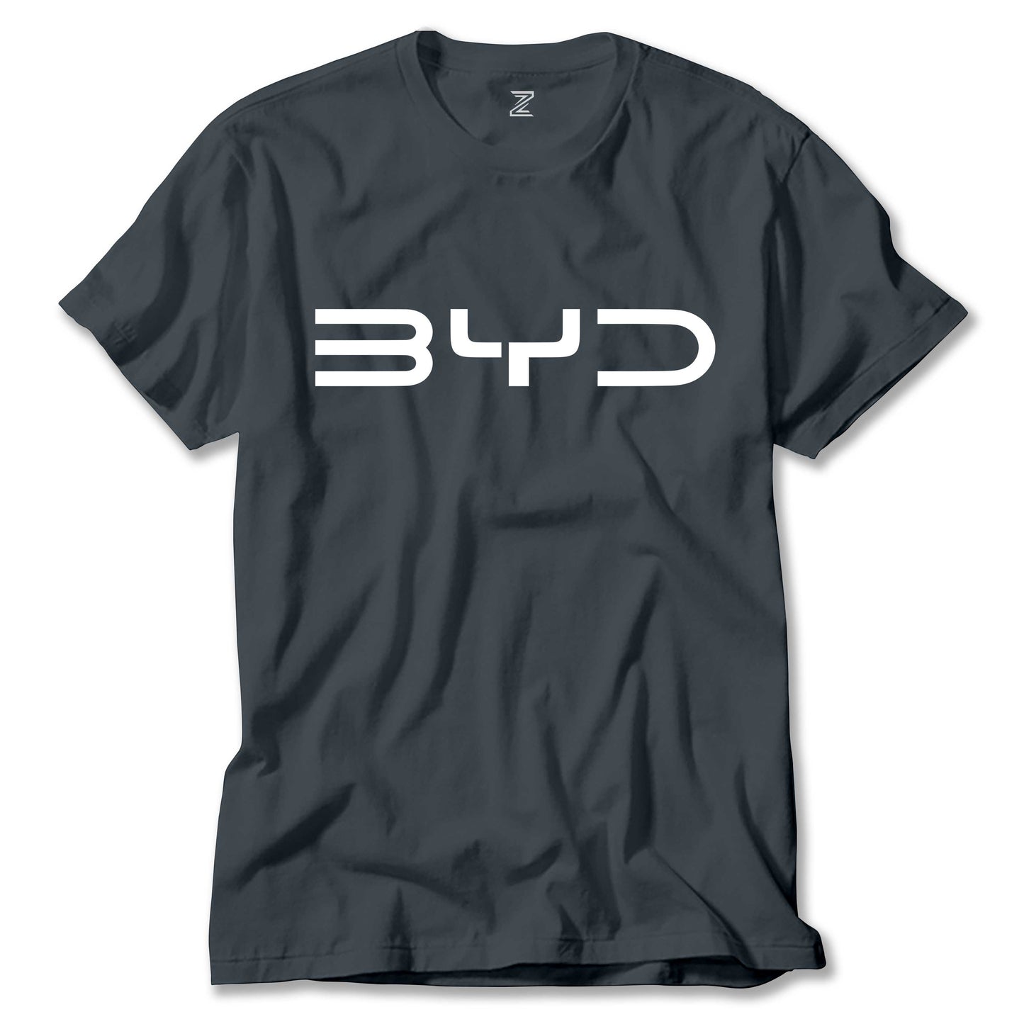 BYD Logo White Renkli Tişört