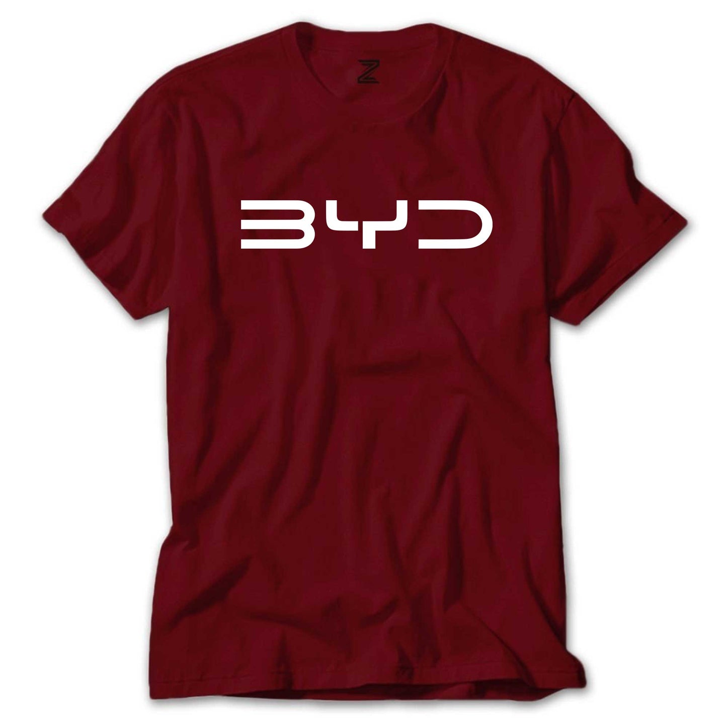 BYD Logo White Renkli Tişört