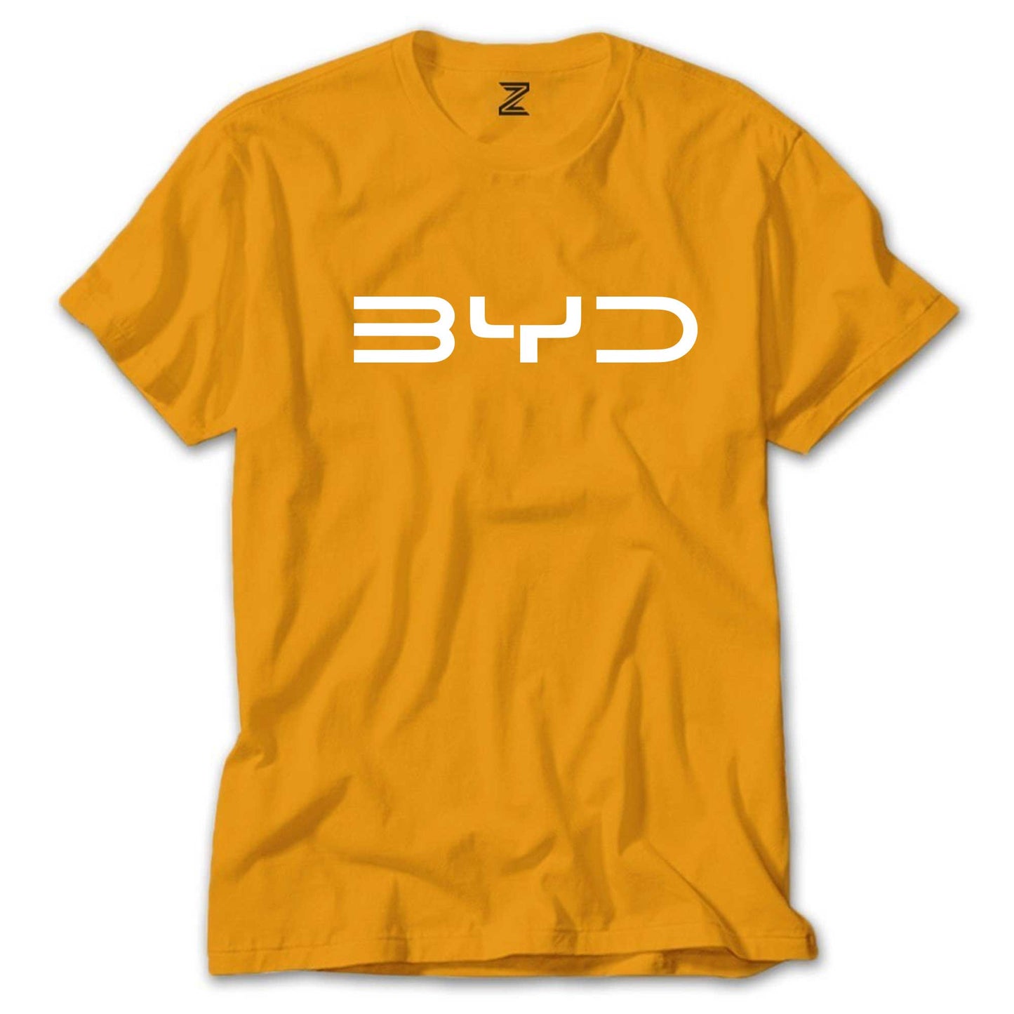 BYD Logo White Renkli Tişört