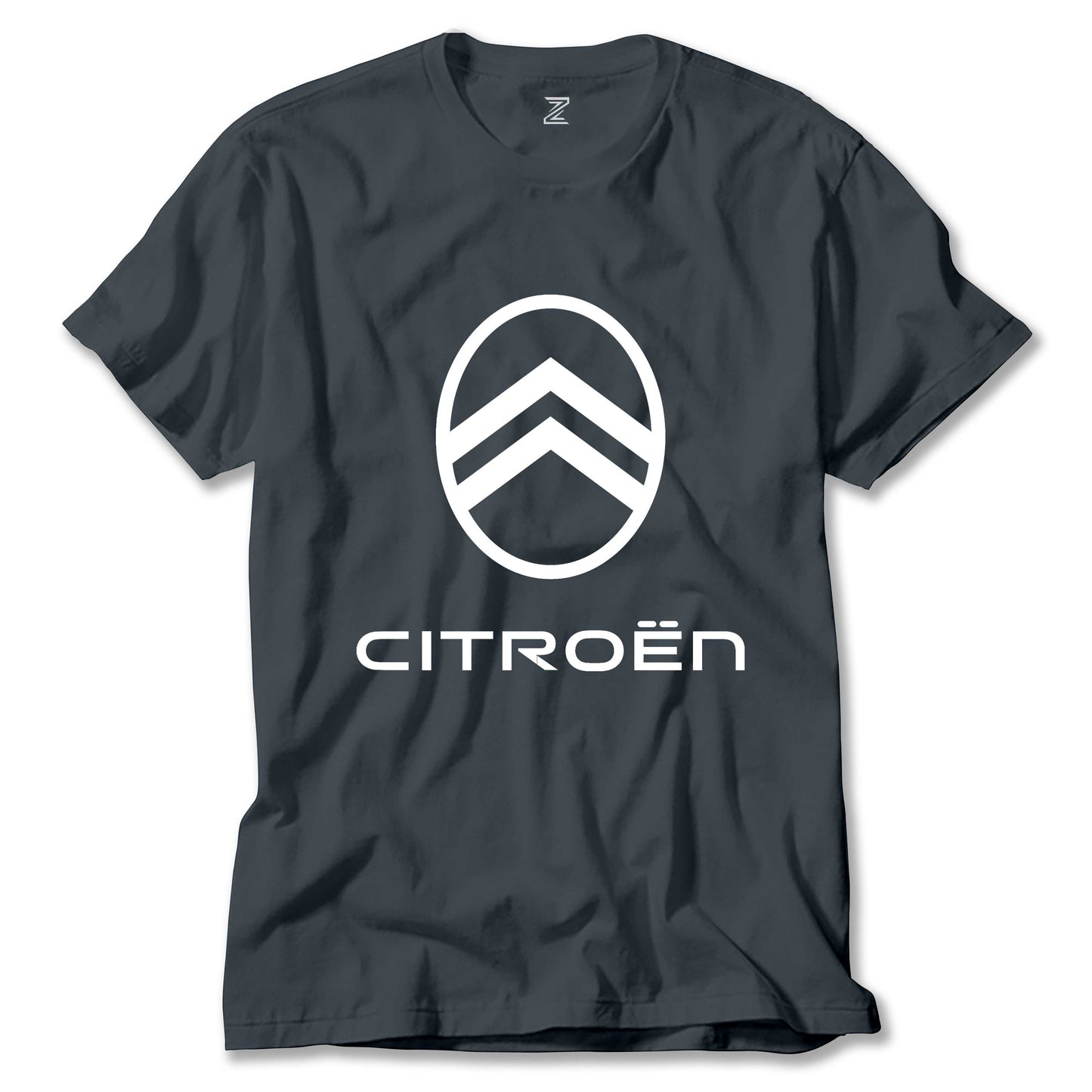 Citroen Text Logo Renkli Tişört