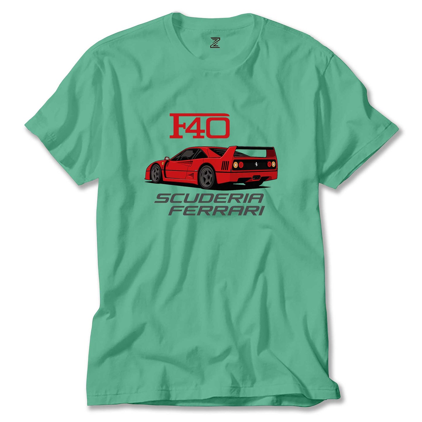 Ferrari F40 Renkli Tişört