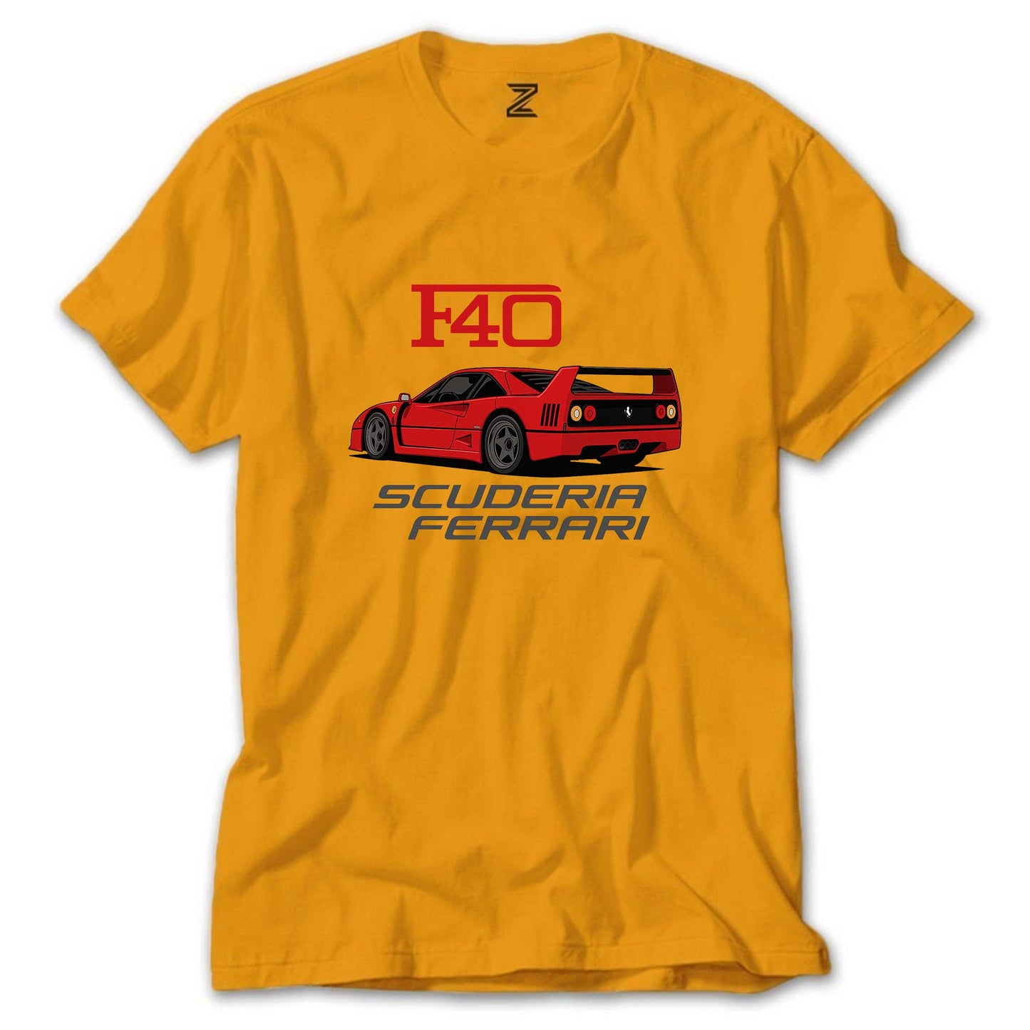 Ferrari F40 Renkli Tişört
