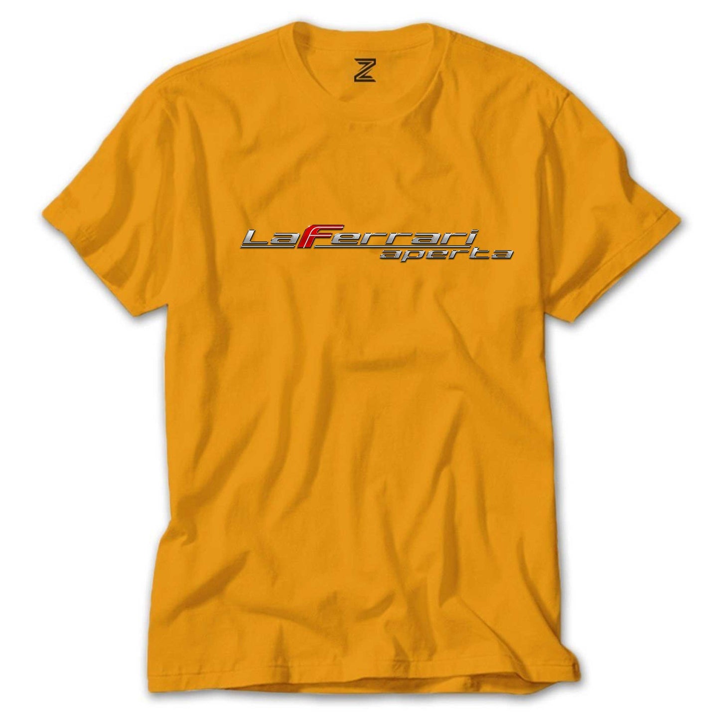 La Ferrari Aperta Logo Renkli Tişört