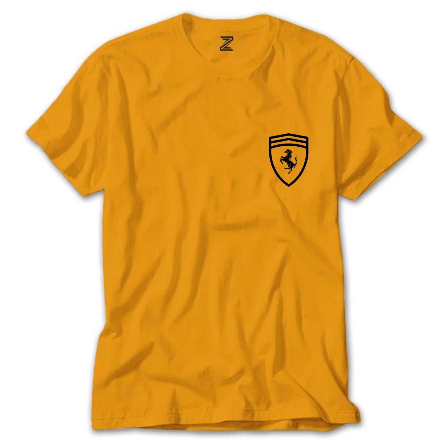 Ferrari Logo Horse Renkli Tişört