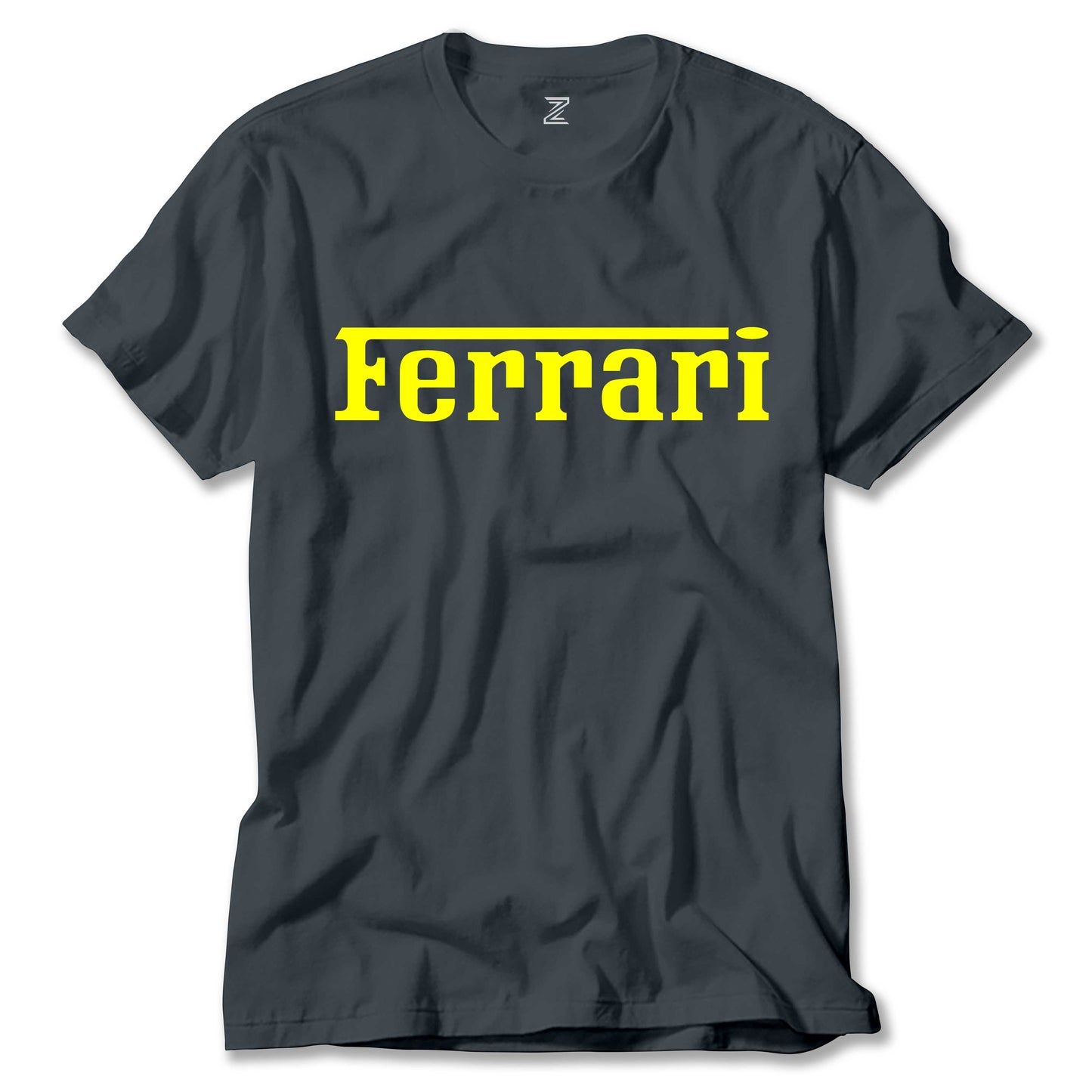 Ferrari Gold Text Renkli Tişört