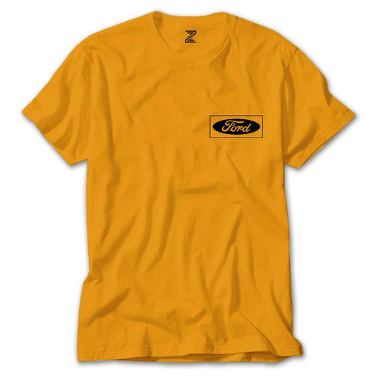 Ford Logo Black Renkli Tişört