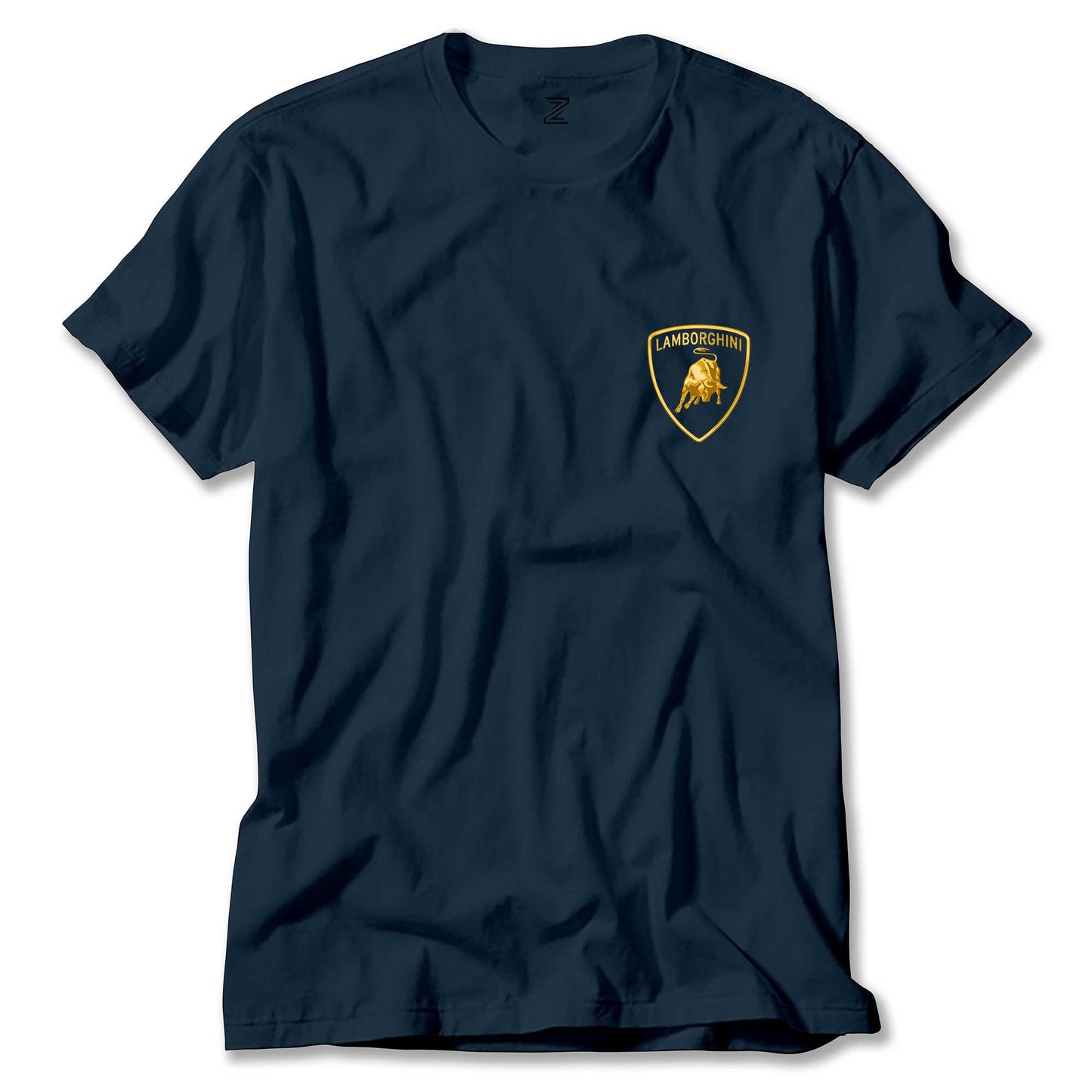 Lamborghini Gold Logo Renkli Tişört