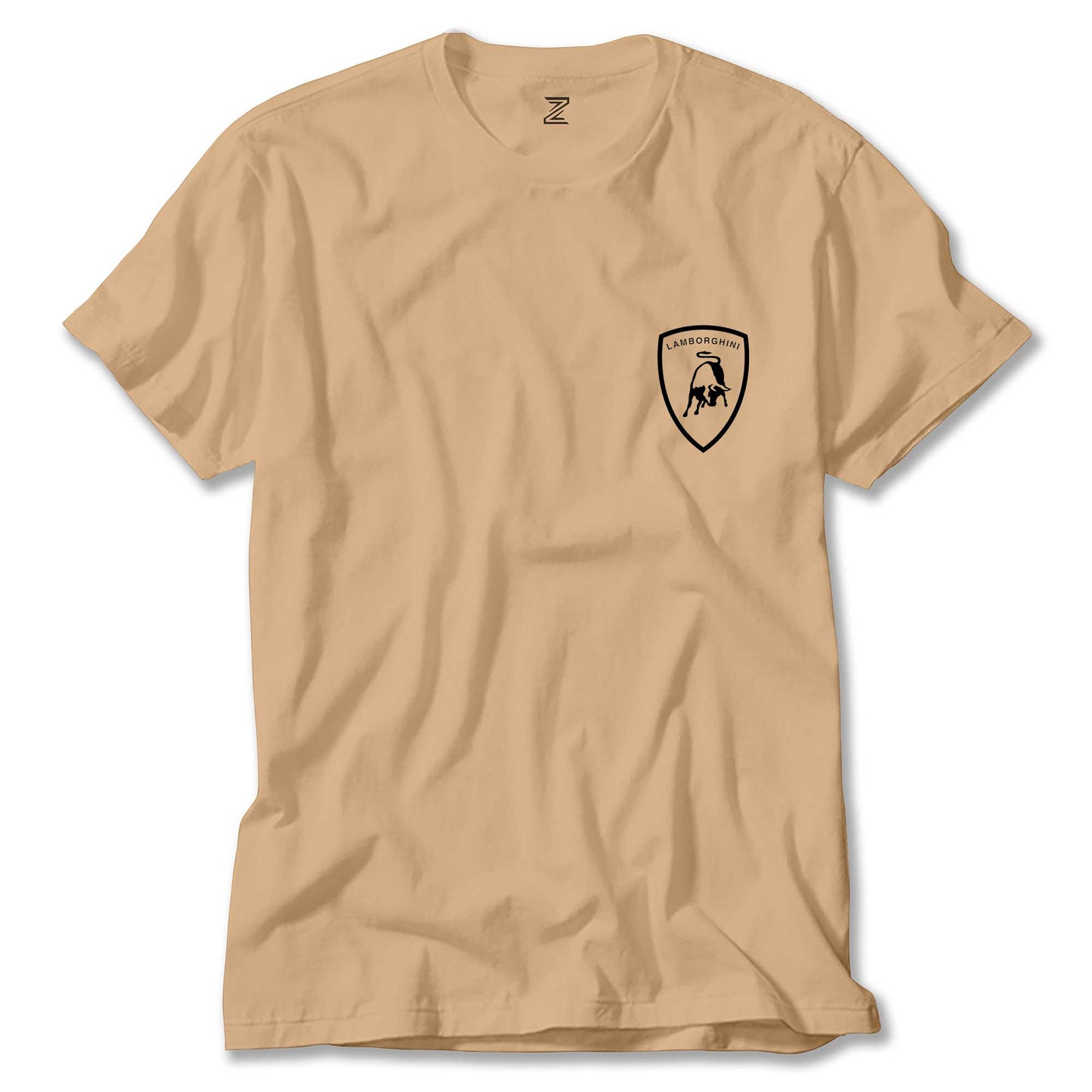 Lamborghini Logo Black Renkli Tişört