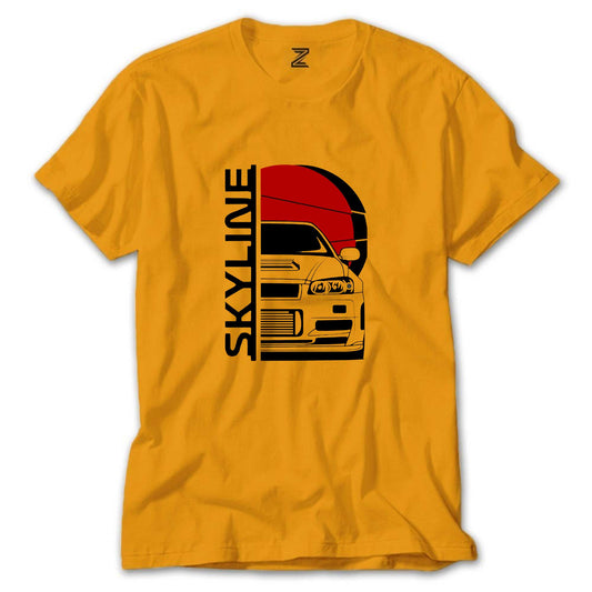 Skyline Renkli Tişört