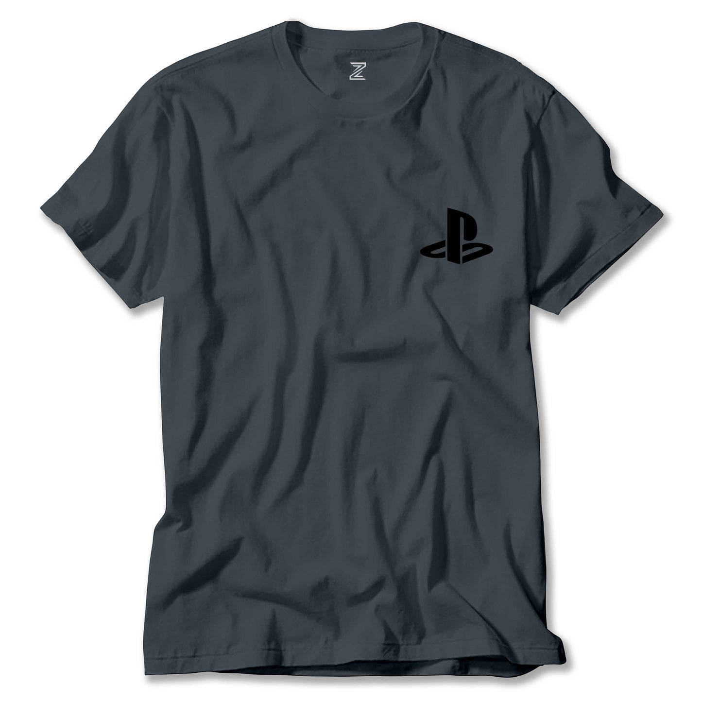 Playstation Logo Black Renkli Tişört