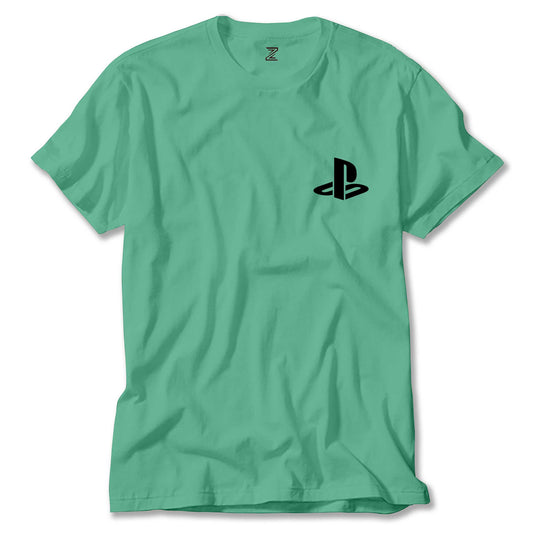 Playstation Logo Black Renkli Tişört