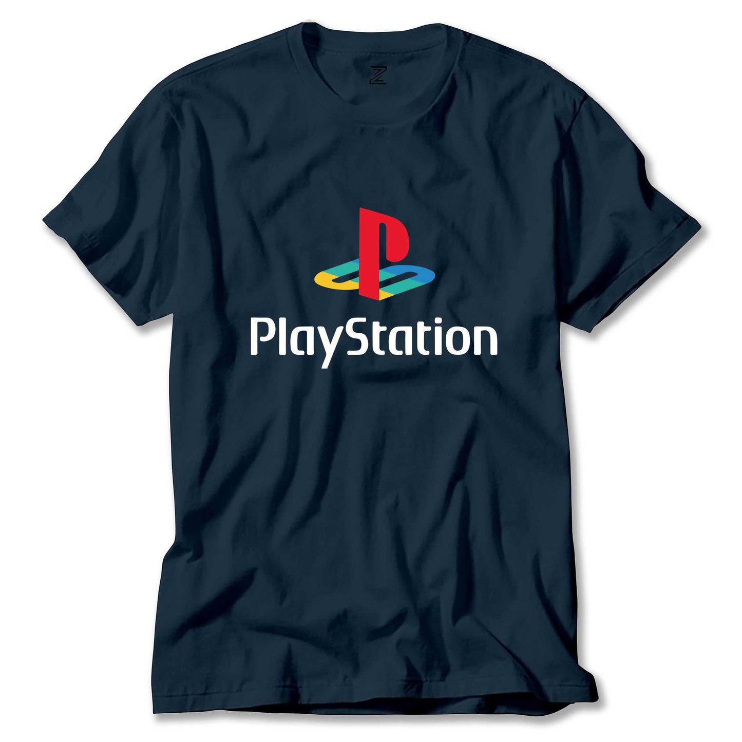 Playstation Logo White Renkli Tişört