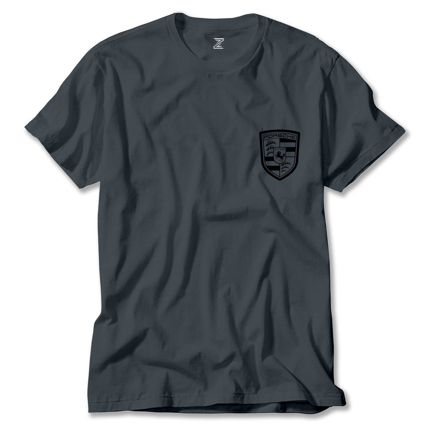 Porsche Logo Black Renkli Tişört