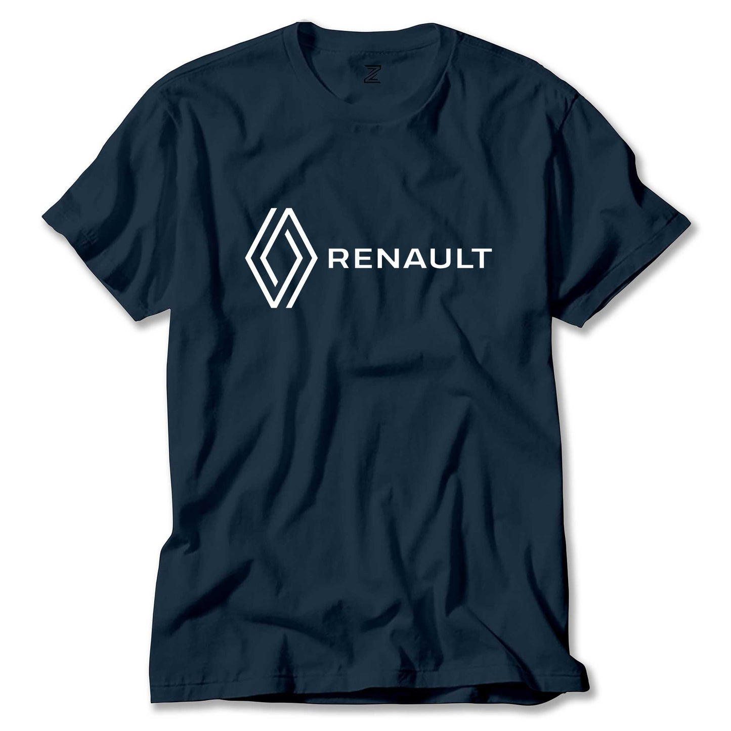 Renault New Logo Text Renkli Tişört