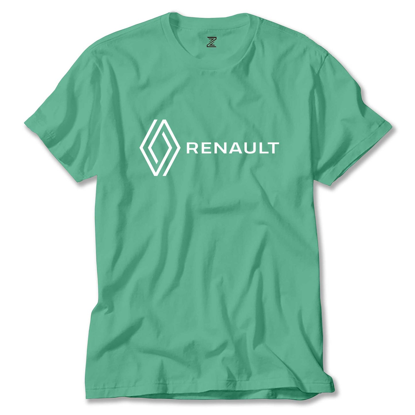 Renault New Logo Text Renkli Tişört