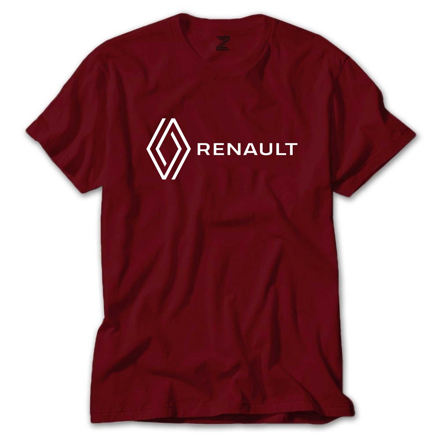 Renault New Logo Text Renkli Tişört