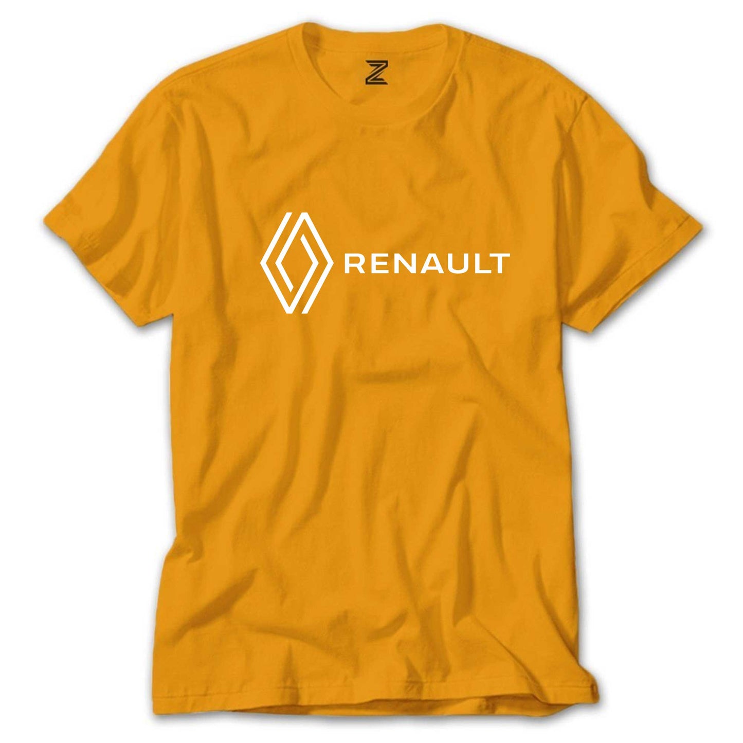 Renault New Logo Text Renkli Tişört