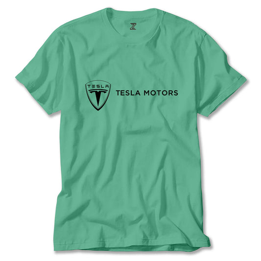 Tesla Motors Renkli Tişört