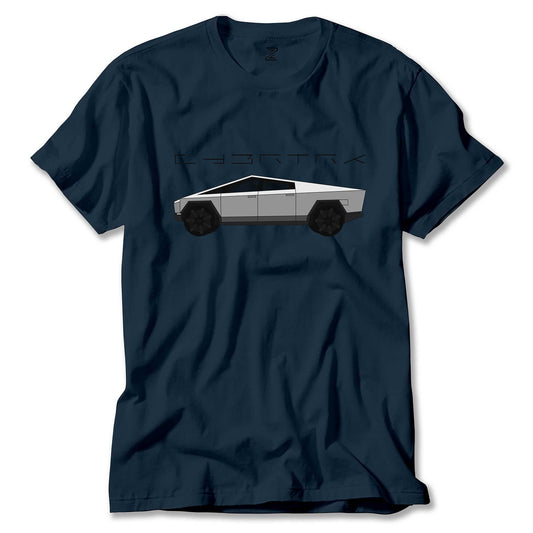 Tesla Cybertruck Renkli Tişört