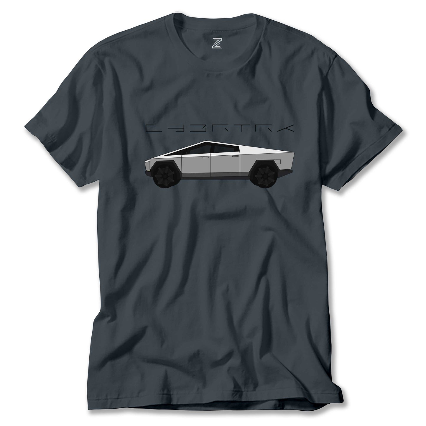 Tesla Cybertruck Renkli Tişört