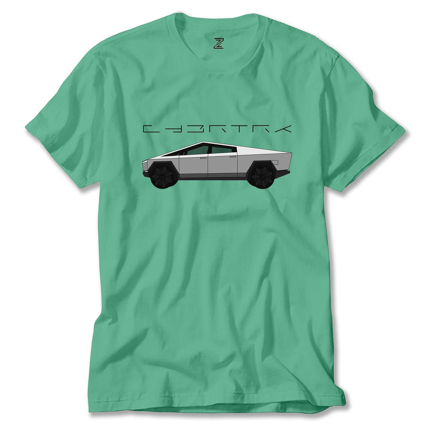 Tesla Cybertruck Renkli Tişört