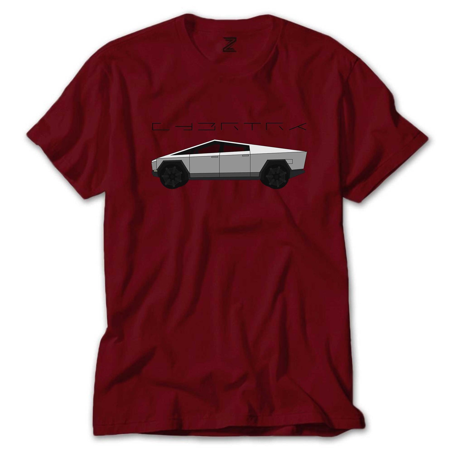 Tesla Cybertruck Renkli Tişört