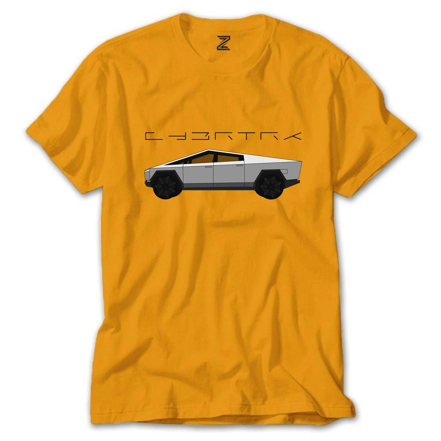 Tesla Cybertruck Renkli Tişört