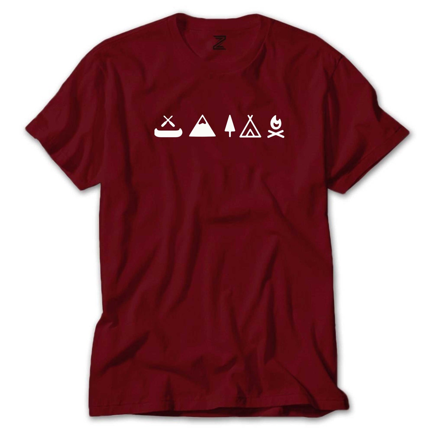 Camp Icon Renkli Tişört