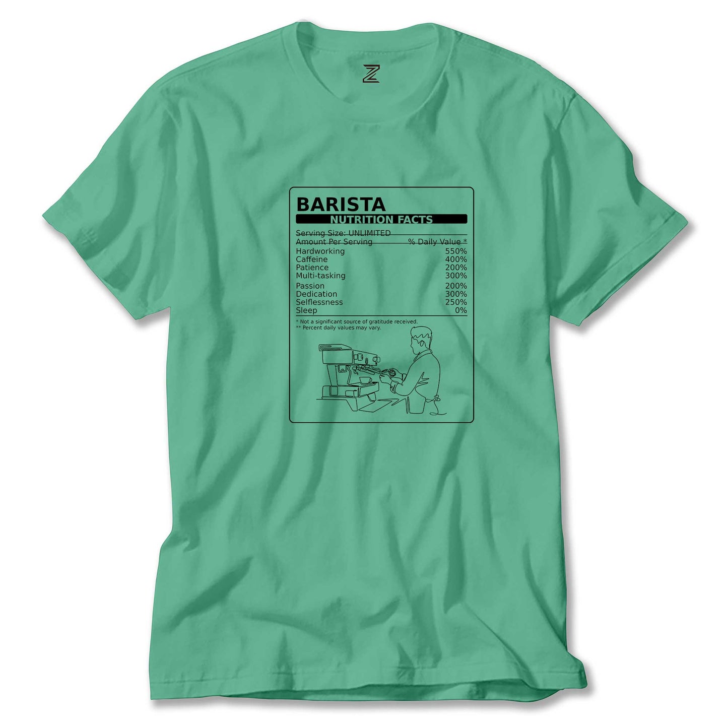 Barista Nutrition Renkli Tişört
