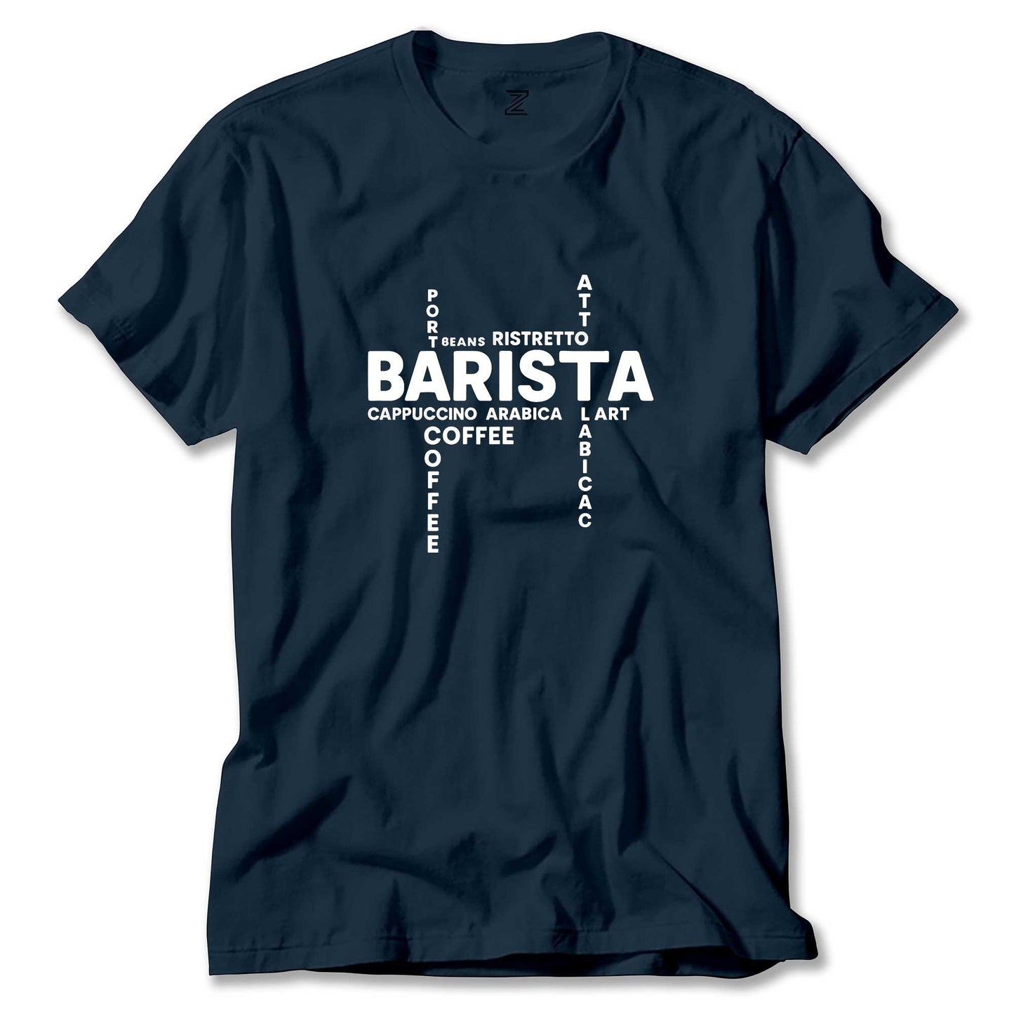 Barista Modern Tasarım Renkli Tişört