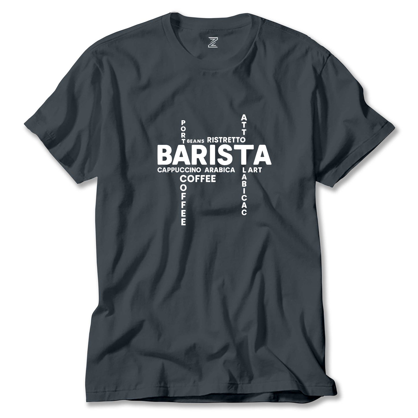 Barista Modern Tasarım Renkli Tişört