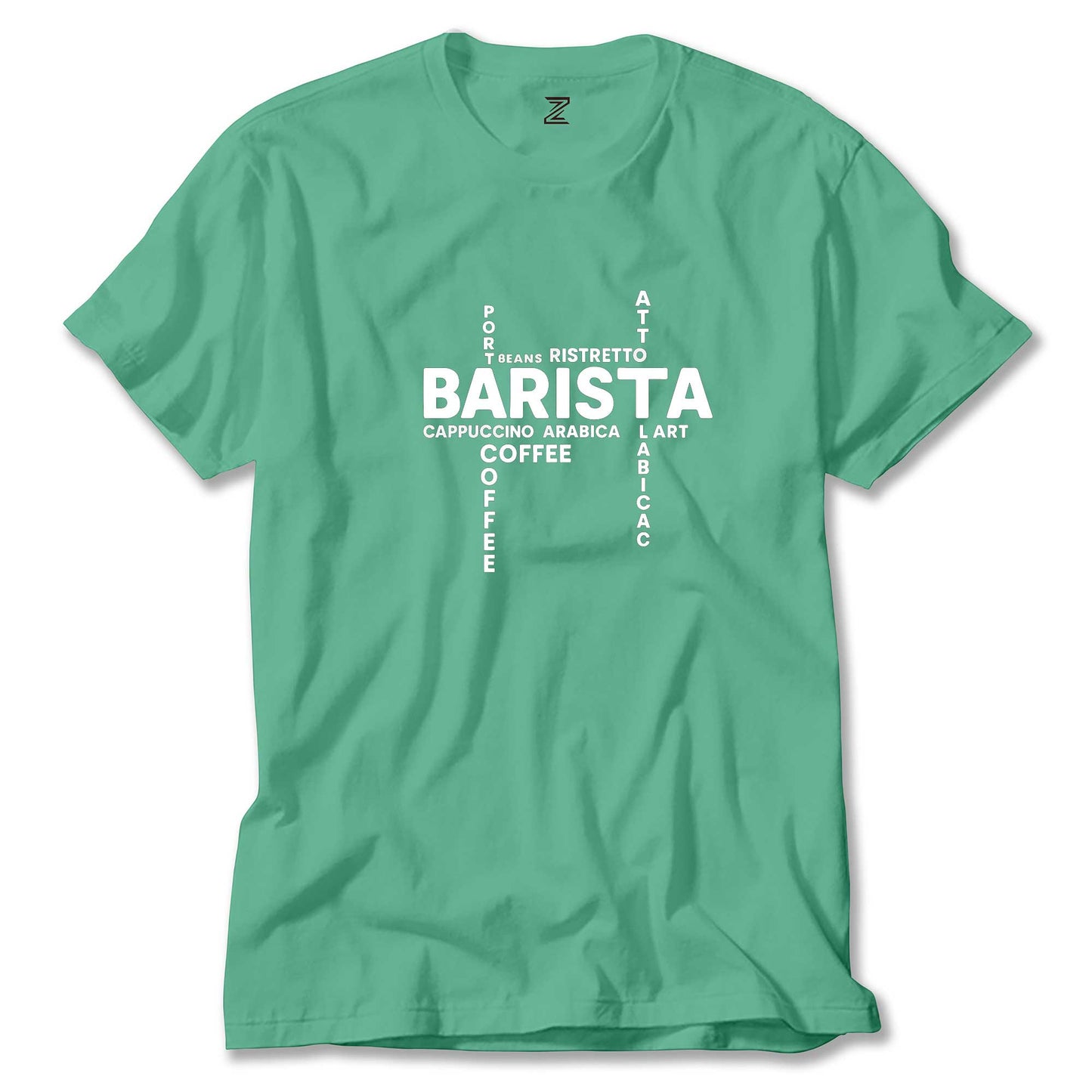 Barista Modern Tasarım Renkli Tişört