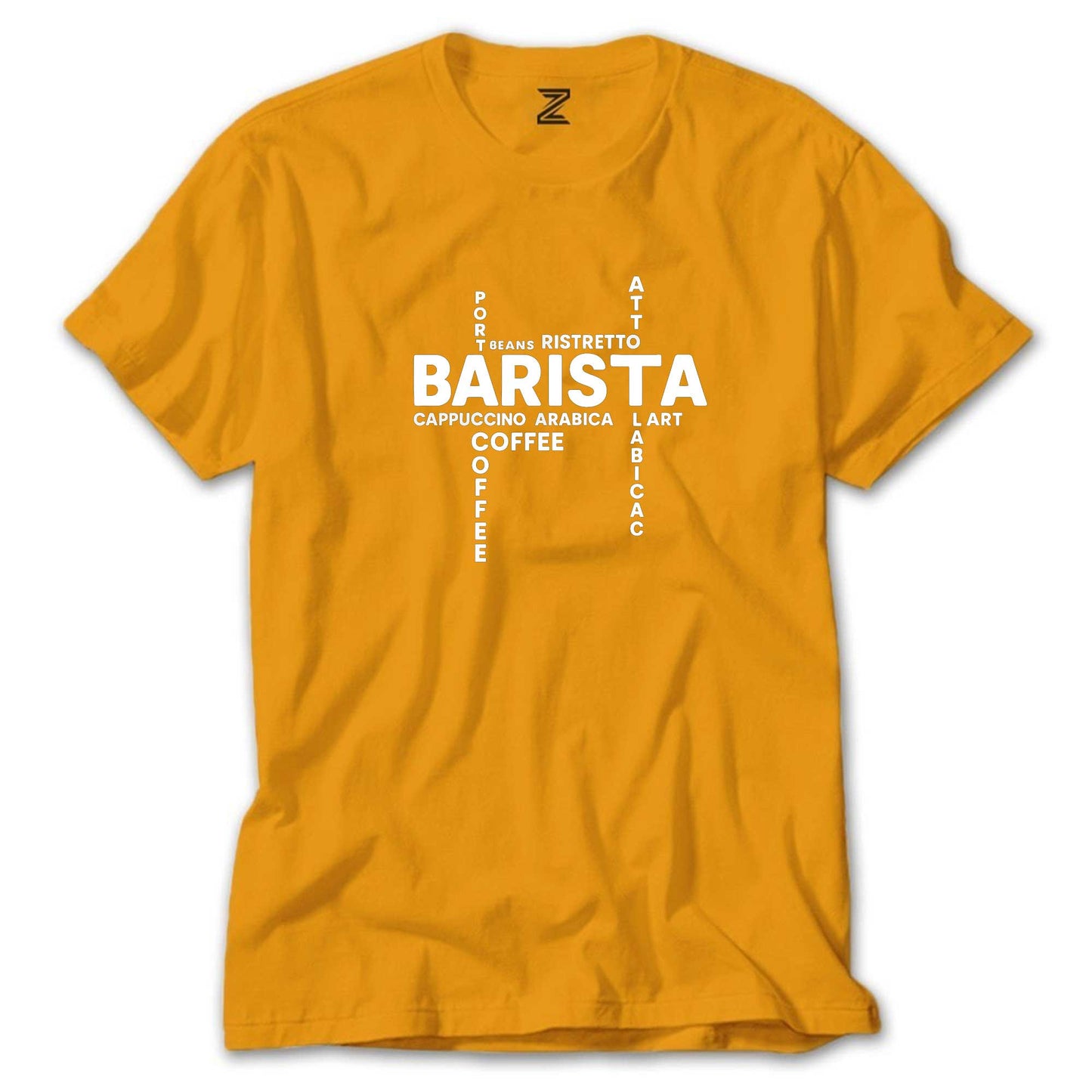 Barista Modern Tasarım Renkli Tişört