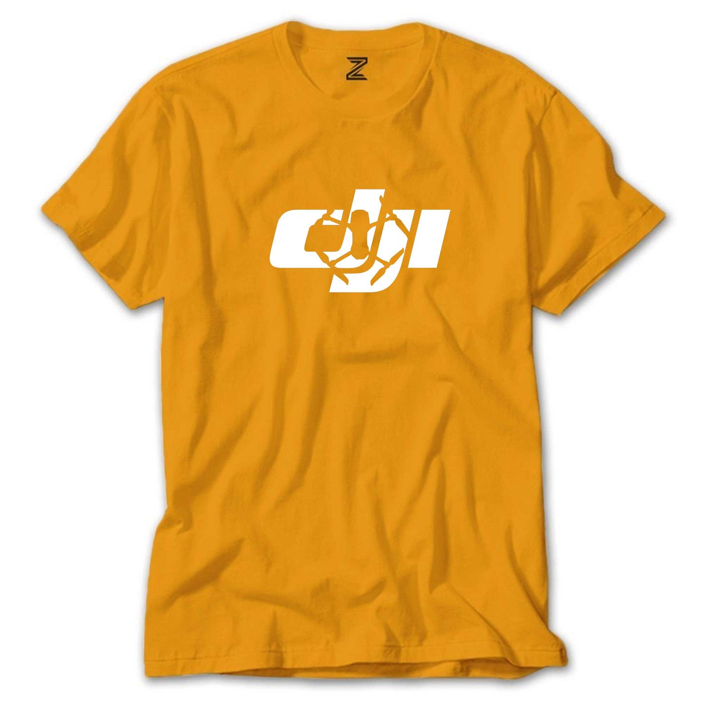 Dji Logo Silüet Renkli Tişört