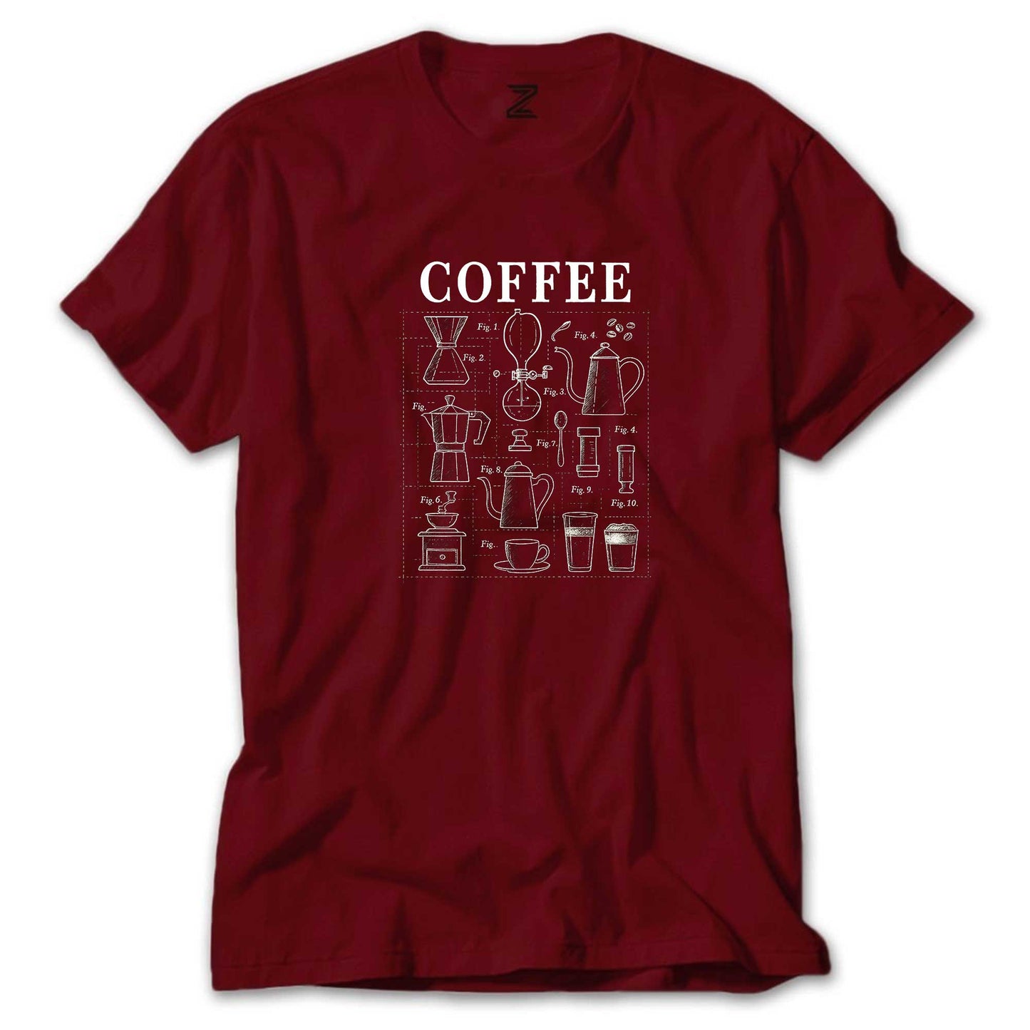 Coffee Renkli Tişört