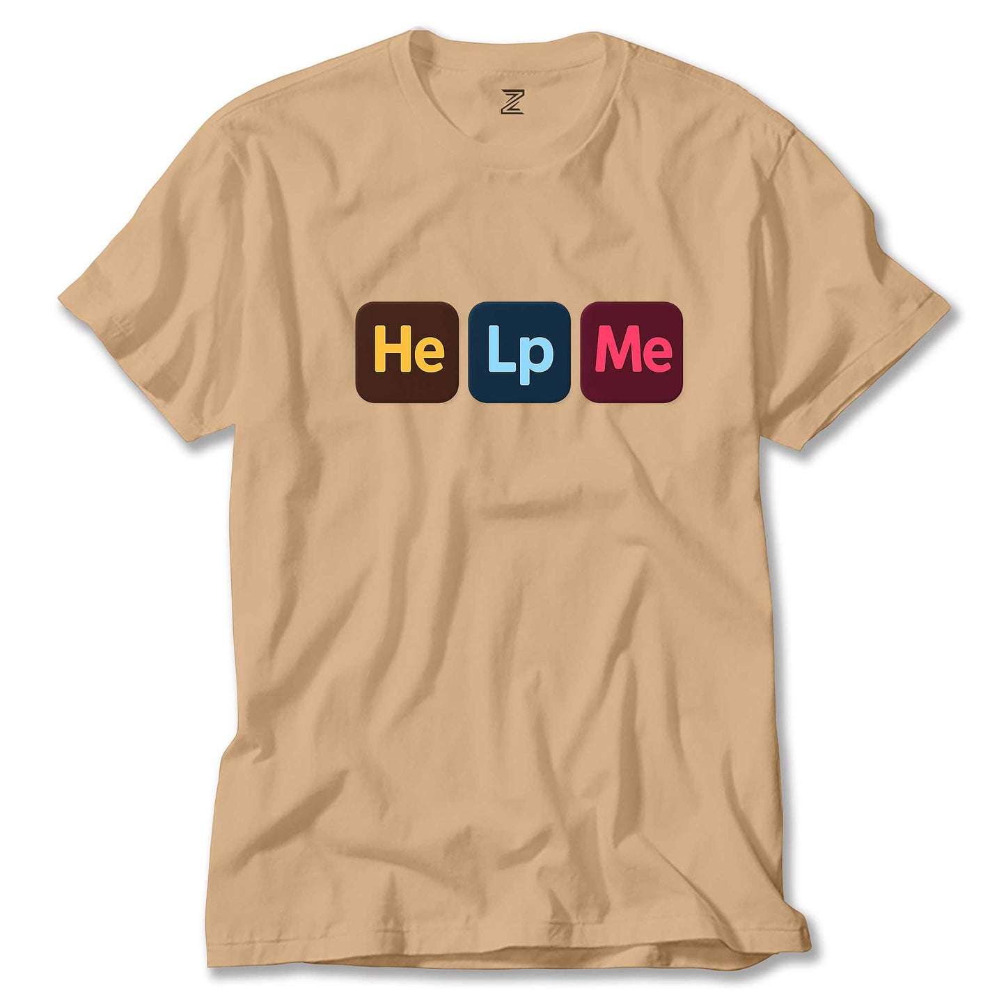 Designer Help Me Renkli Tişört