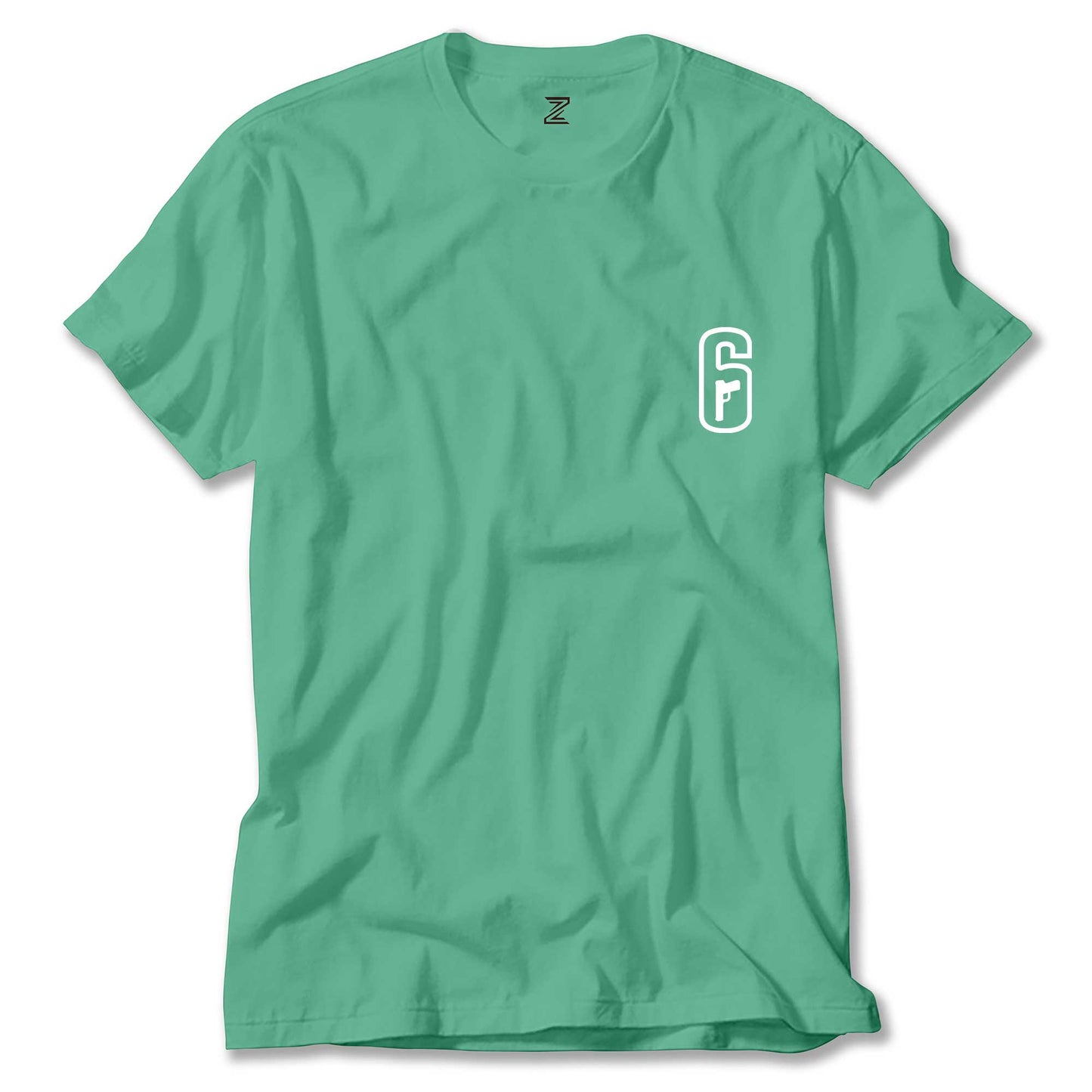 Rainbow Six Amblem White Renkli Tişört