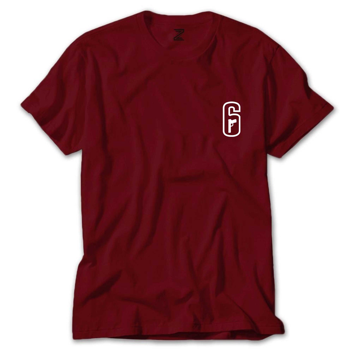 Rainbow Six Amblem White Renkli Tişört