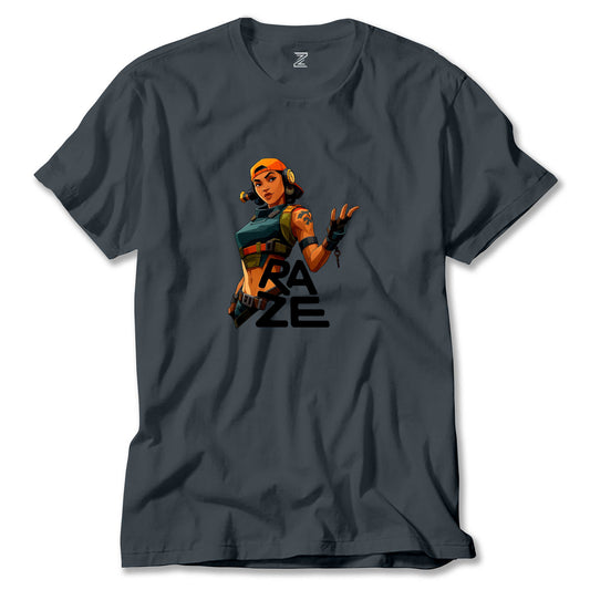 Valorant Raze Renkli Tişört
