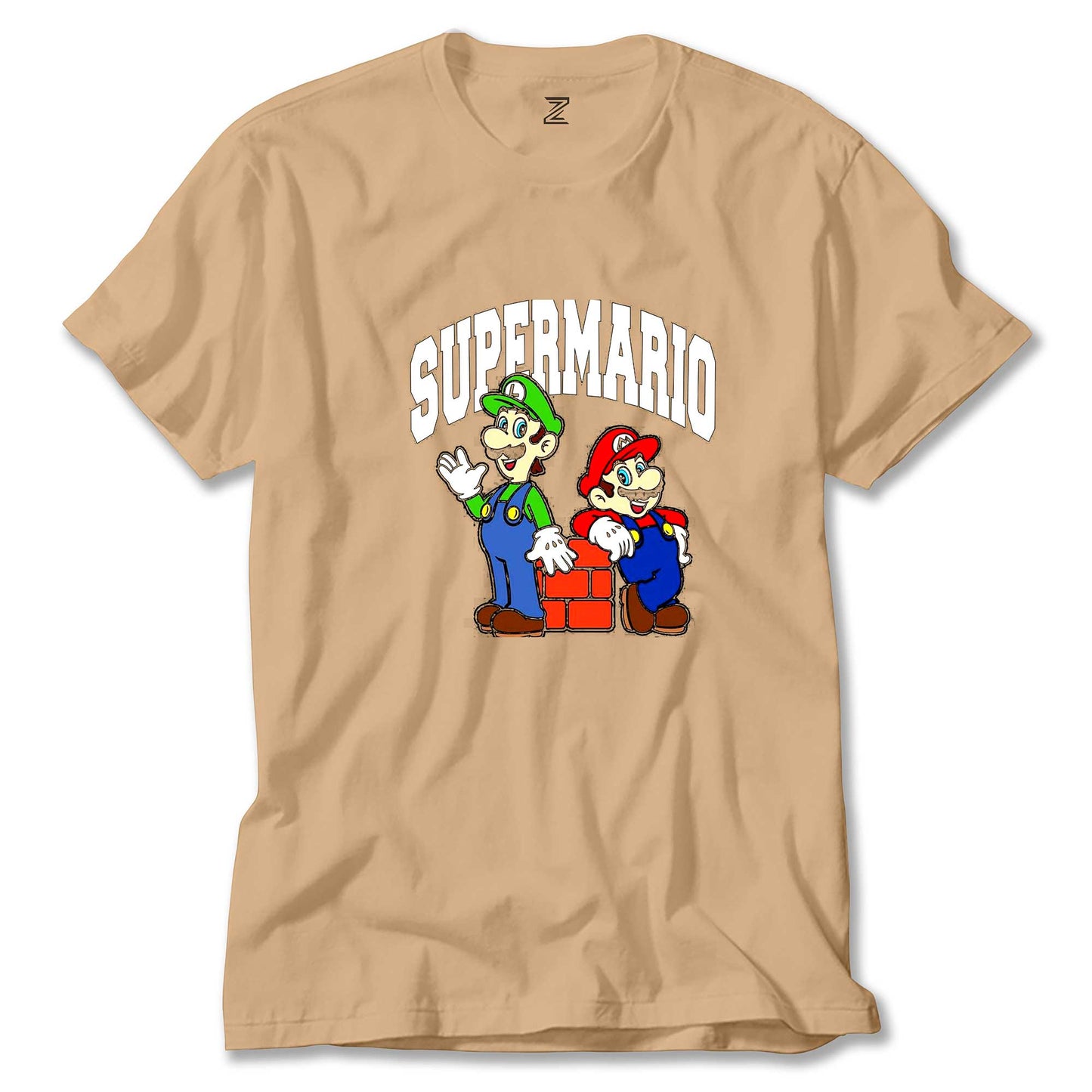 Süper Mario Renkli Tişört