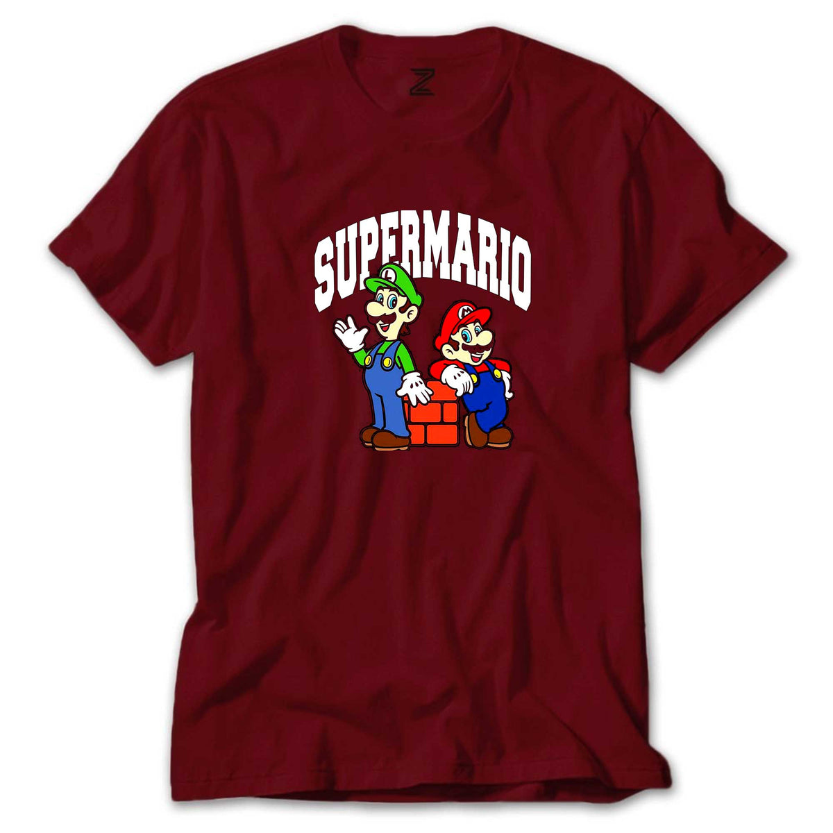 Süper Mario Renkli Tişört