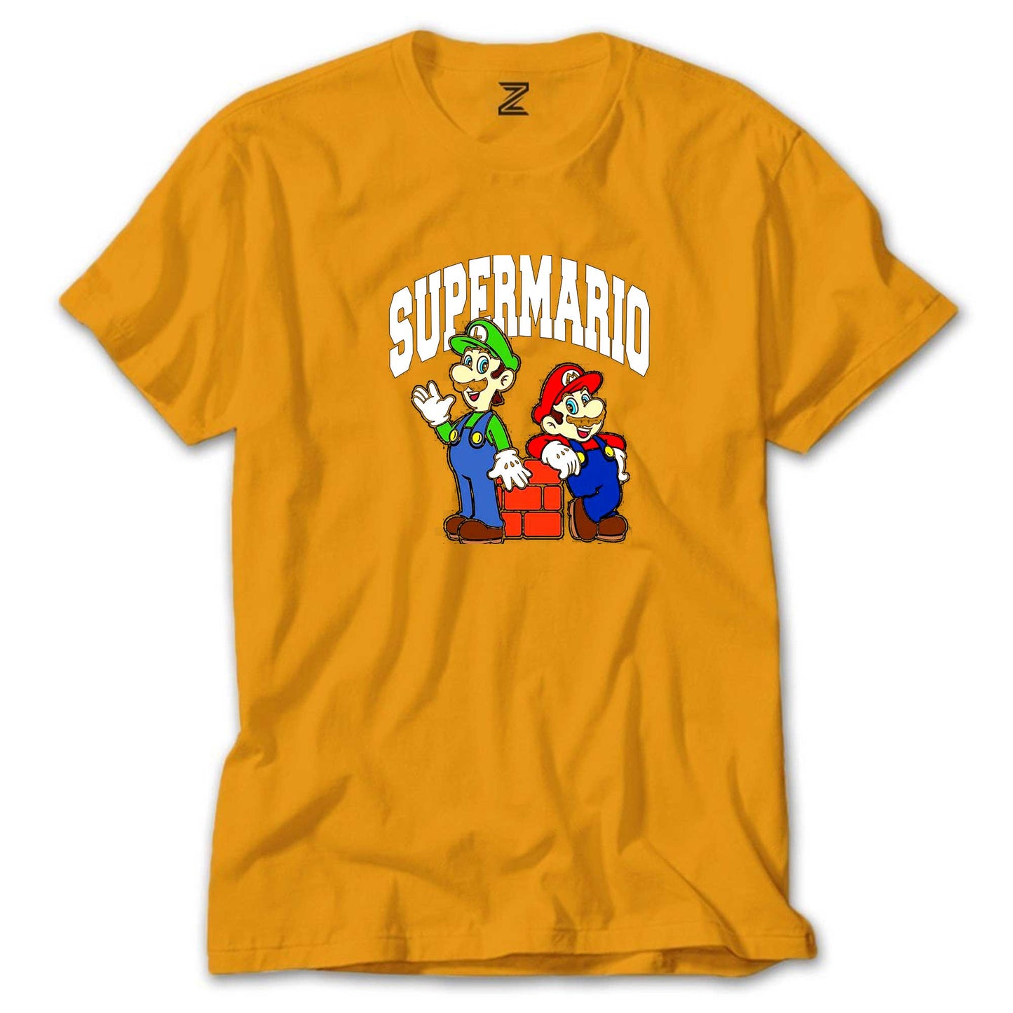 Süper Mario Renkli Tişört