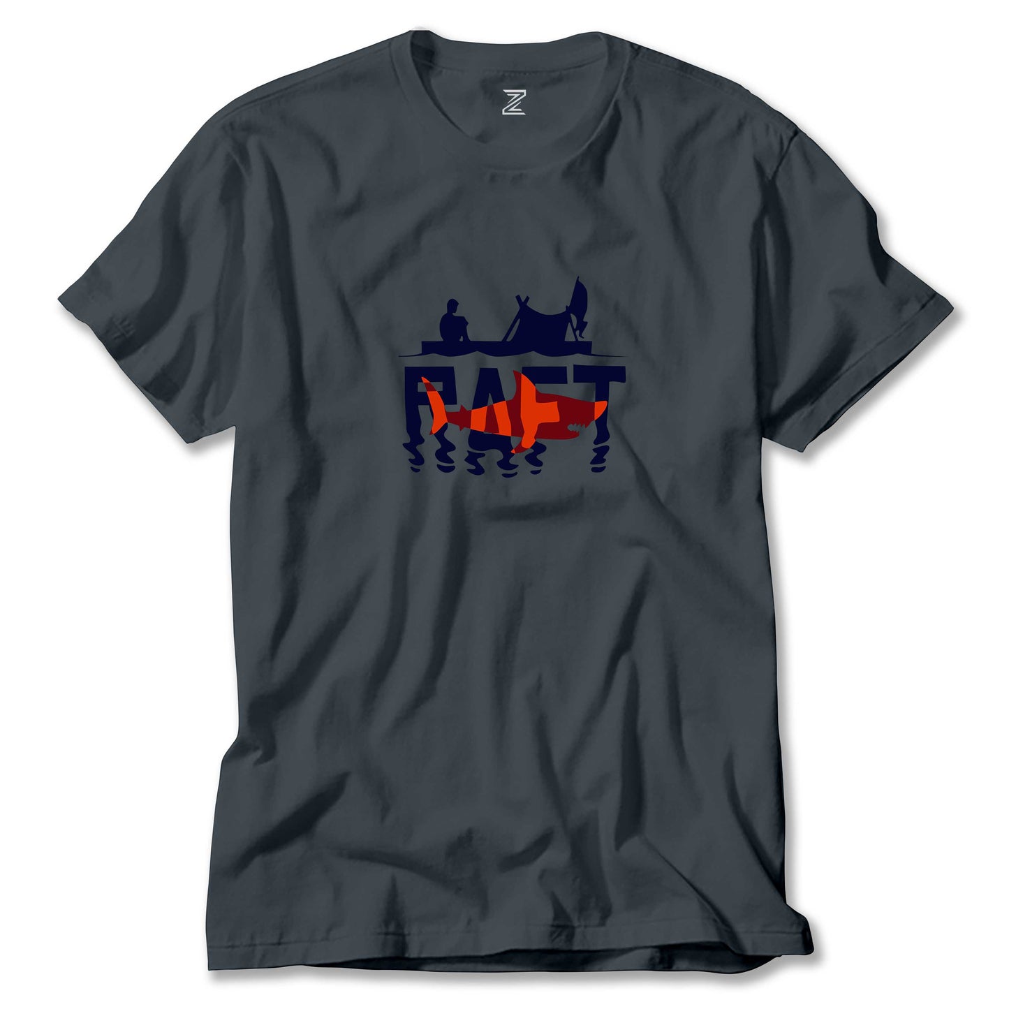 Raft Logo Shark Renkli Tişört