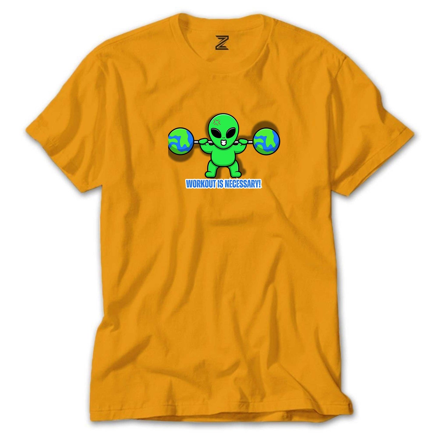 Workout Fitnes Animated Renkli Tişört