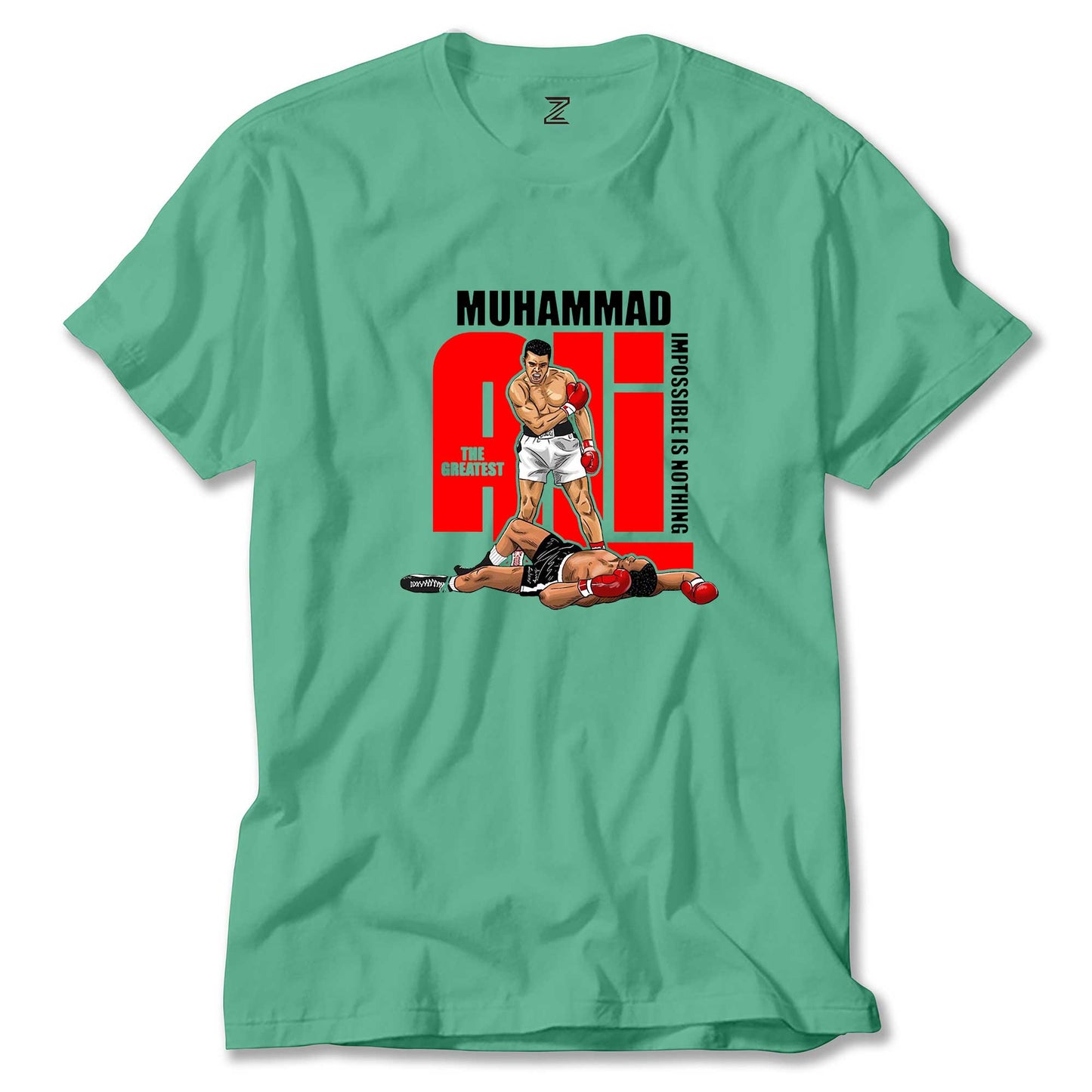 Muhammad Ali The Greatest Renkli Tişört