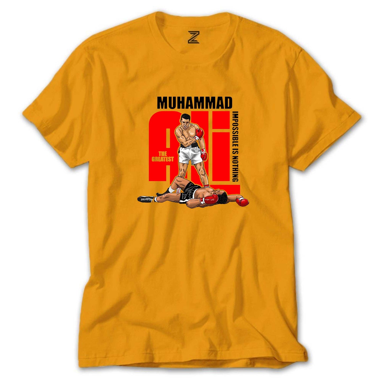 Muhammad Ali The Greatest Renkli Tişört